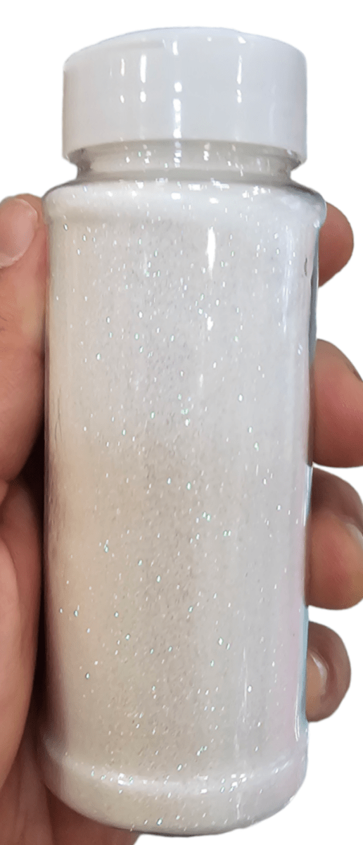 Purpurinas Escarcha Color Blanco 100grs1