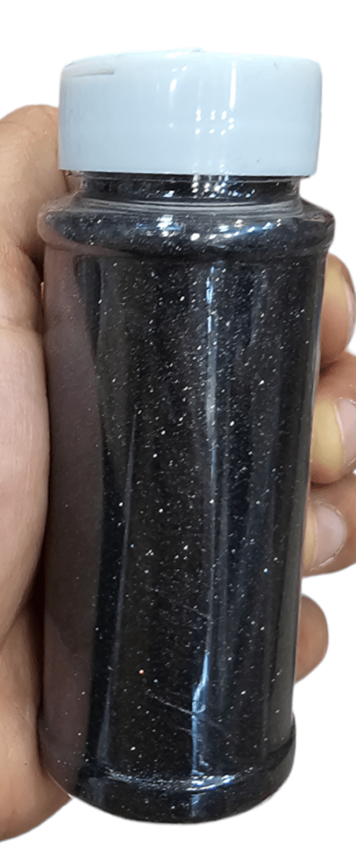 Purpurinas Escarcha Color Negro 100grs2