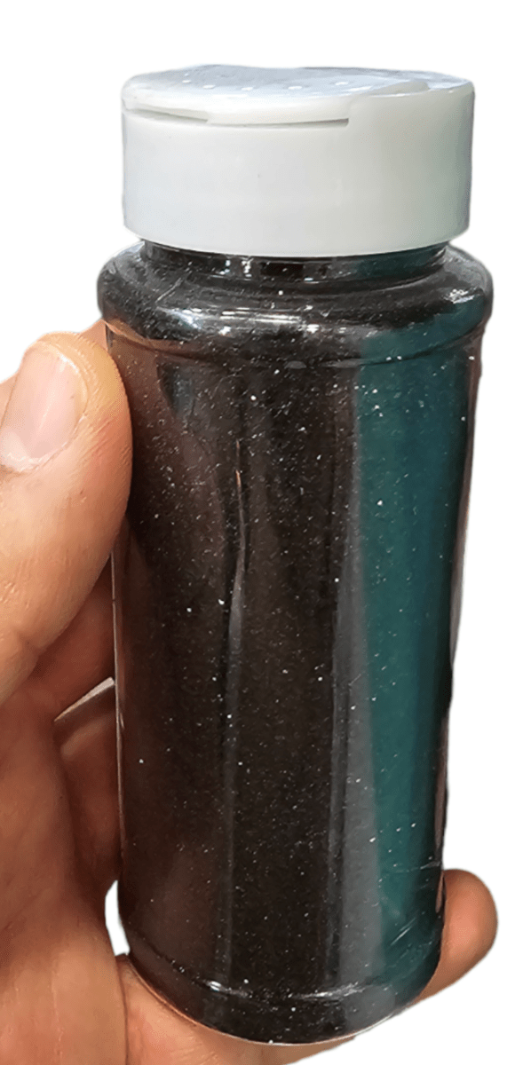 Purpurinas Escarcha Color Negro 100grs3