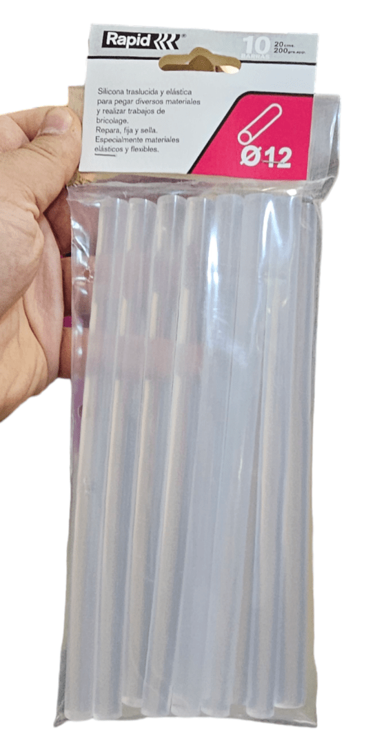 Silicona Barra 12mm Rapid1