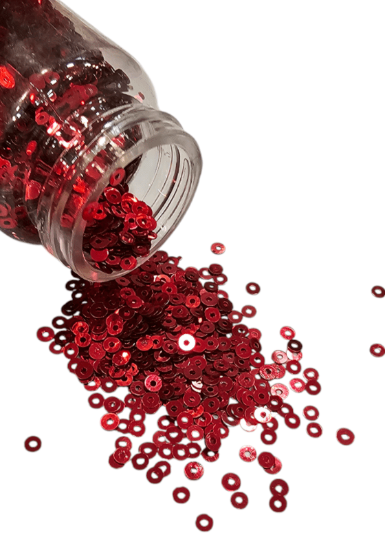 Mini Lentejuela Frasco Plastico5