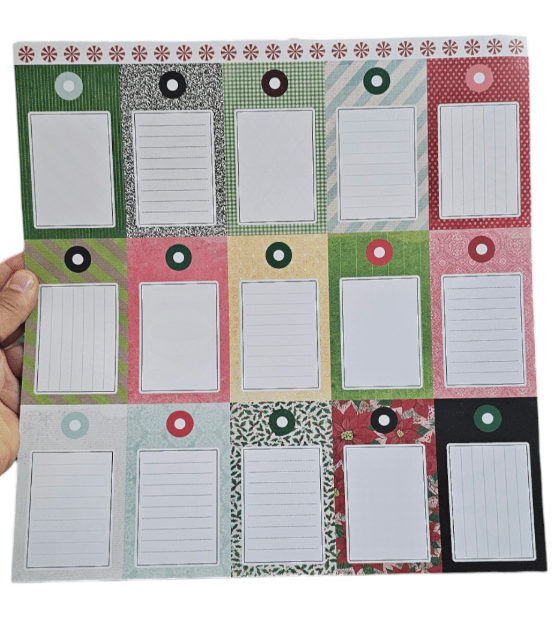 Vicki Boutin Evergreen & Holly Doble cara 30.5x30.5cm3