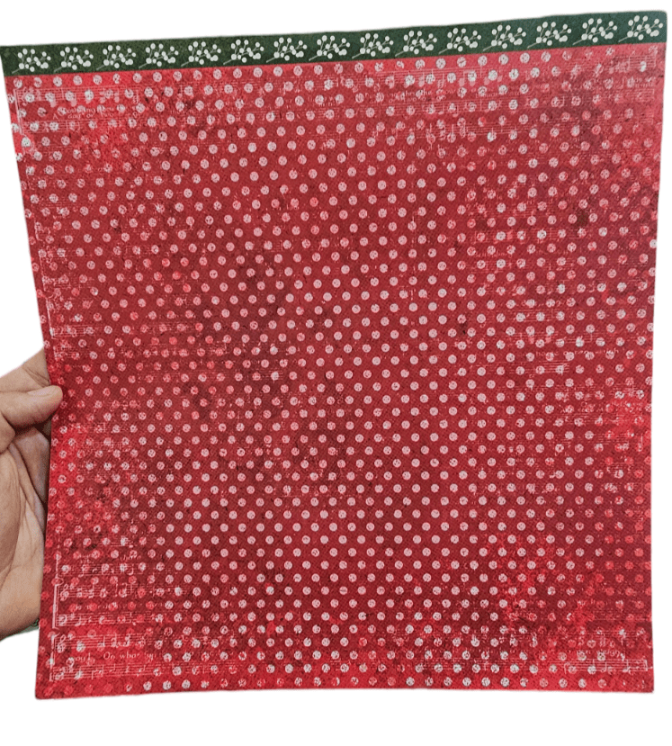 Vicki Boutin Evergreen & Holly Cartulina Ambas Caras 30.5x30.5cm2