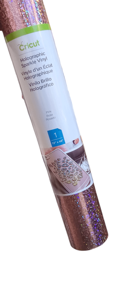 Vinil Holográfico Rosa Holográfico 30.5X122CM3