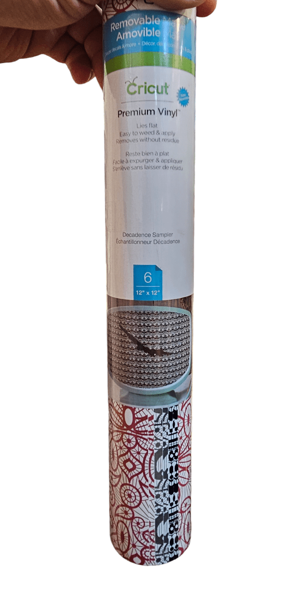 Vinilo removible con diseño premium de Cricut, 30.5X30.5, 6 hojas COLECCIÓN Decadence5