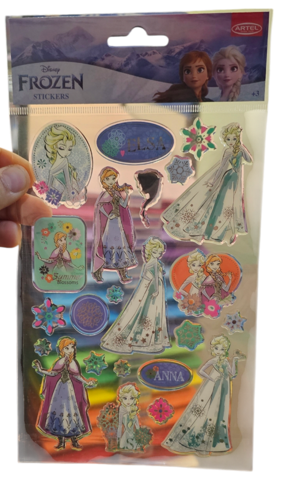 Sticker Frozen 3D Disney1