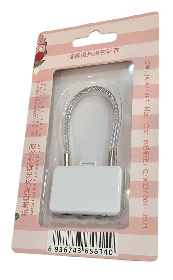 Sakura Candado Con Clave Panda3