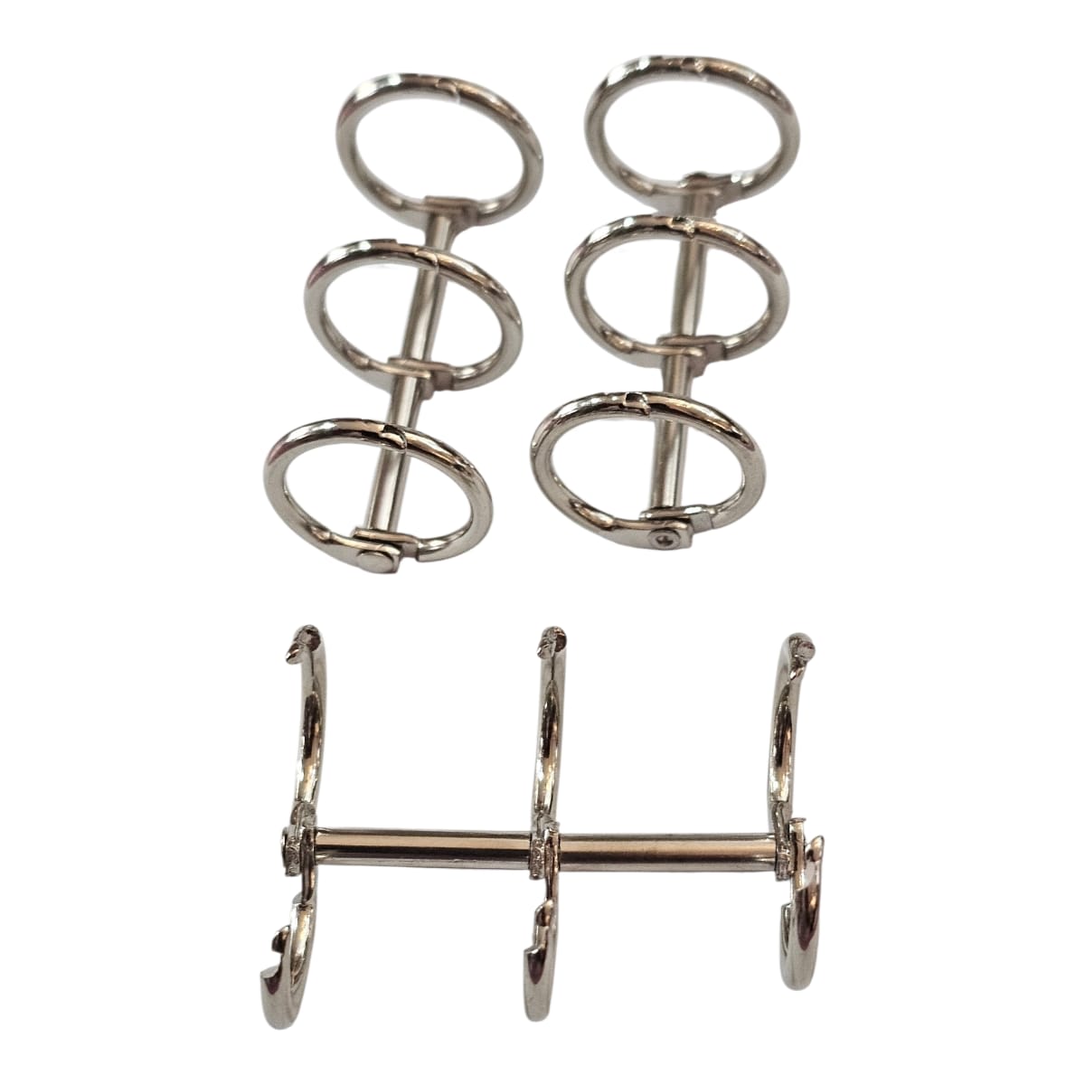 Anillos Metalicos encuadernación 3 Ganchos 4x2cm3