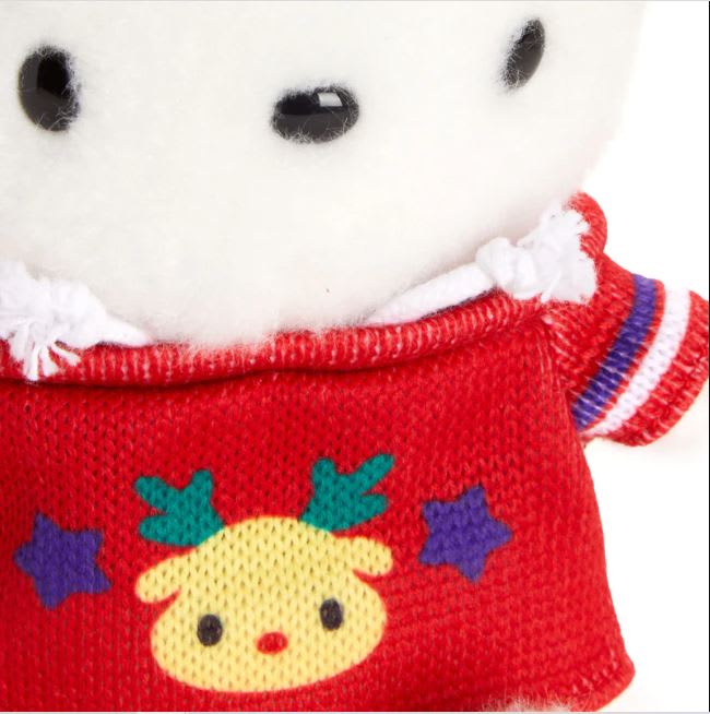 Peluche sanrio pochacco edición especial navidad 22cm 20235