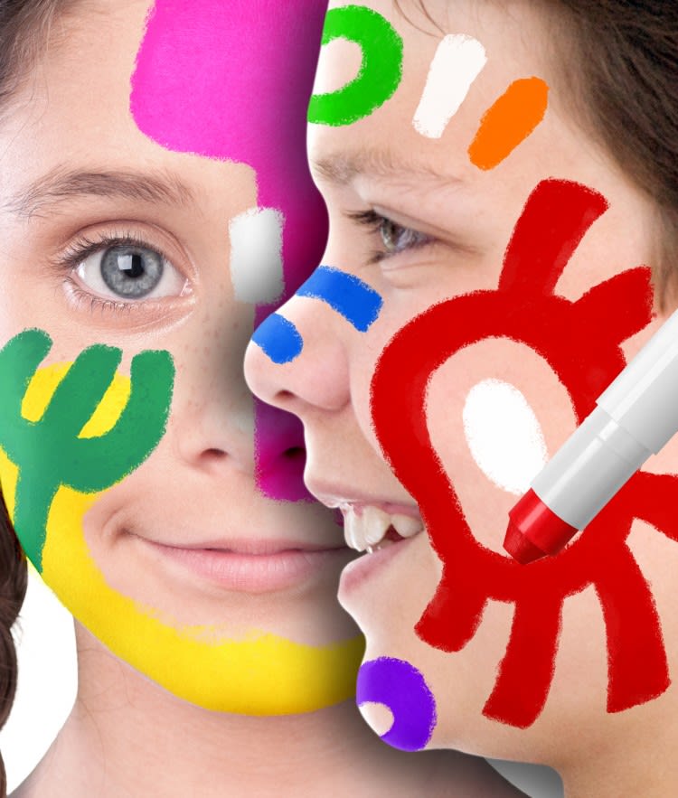 LAPIZ PINTA CARA COLOR PLATEADO METALICO2