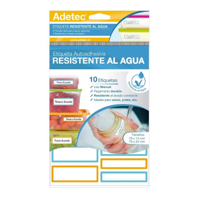 Etiquetas Plasticas Resistente Al Agua 10unds 2 Tamaños2
