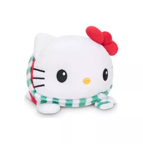 Peluche bufanda de invierno hello kitty 2 en 1 de felpa reversible5