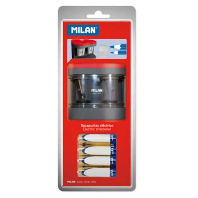 SACAPUNTAS DOBLE ELECTRICO 4 PILAS AA3