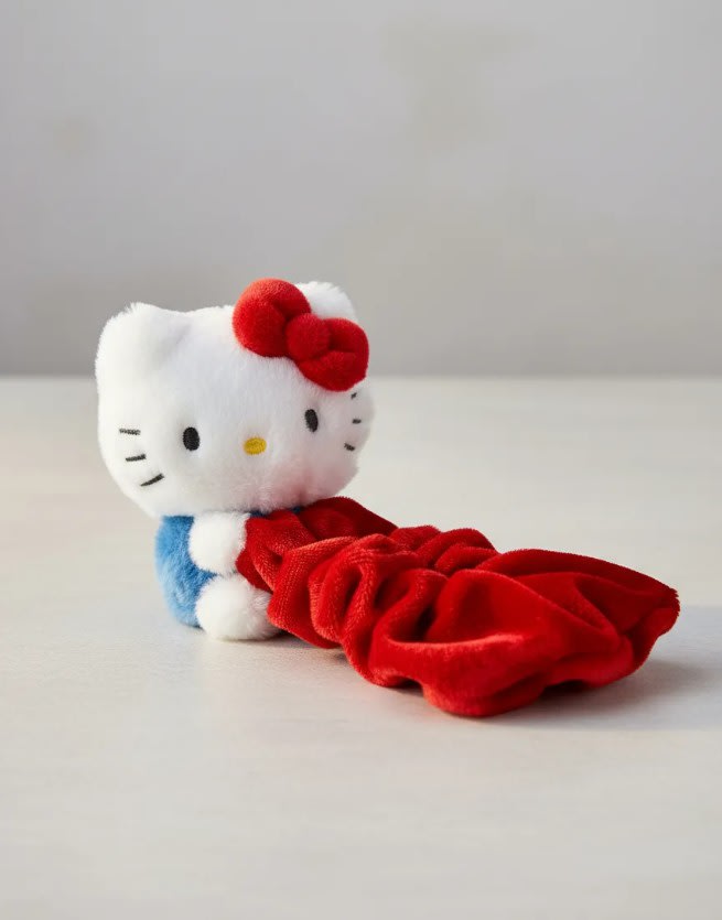 Coletero de felpa de terciopelo Hello Kitty2
