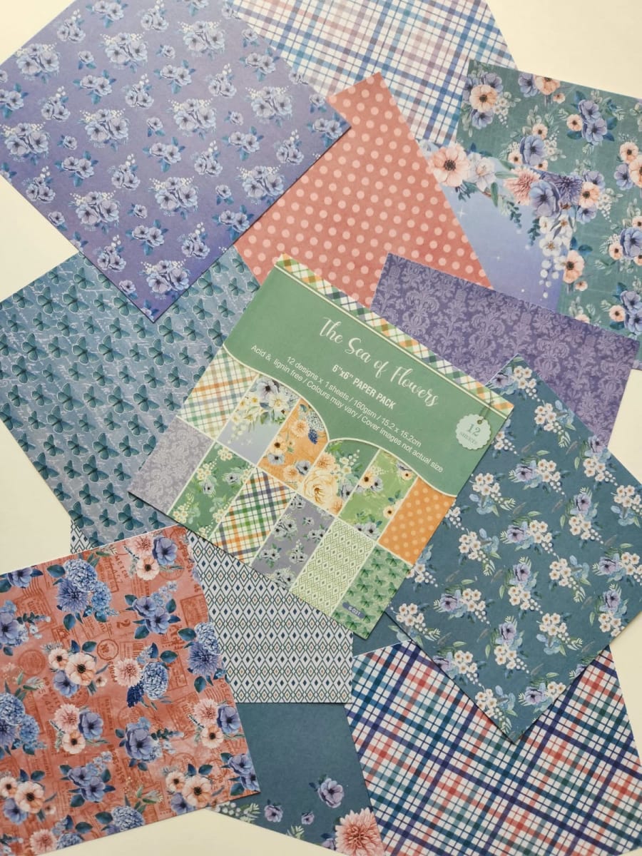Block de Papel Decorado / Paper Pad - Formato 6