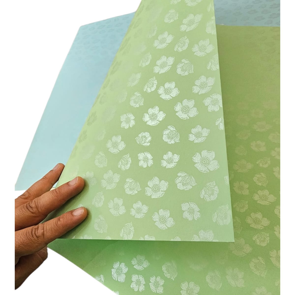 Cartulina Blossom Flores En Foil 220grs6