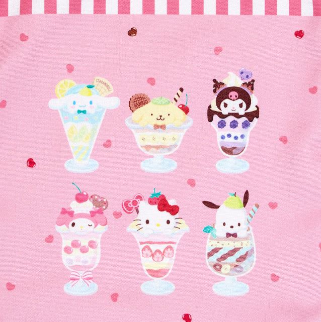Sanrio Characters Tote Bag (Parfait Shop Series)4