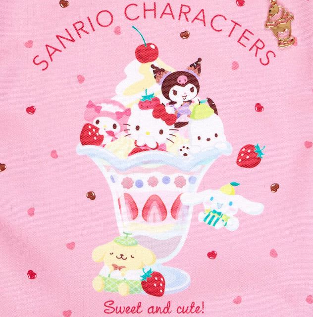 Sanrio Characters Tote Bag (Parfait Shop Series)2