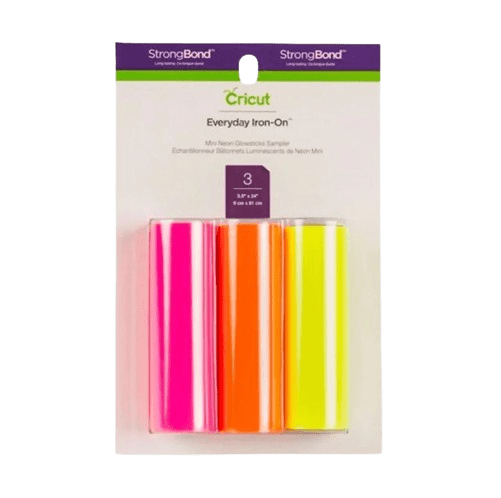 Vinil Iron On Mini Colores NEON 9.4x61cm1