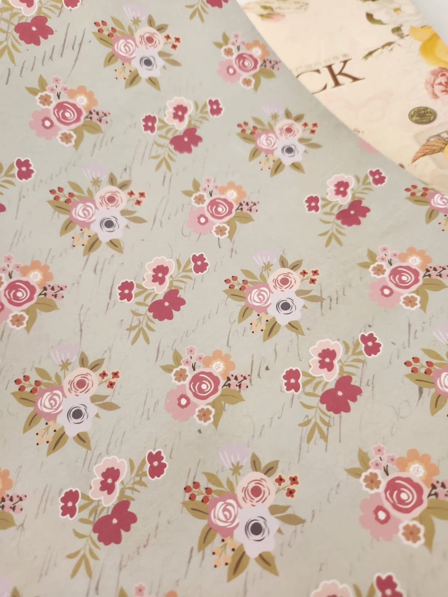 BLOCK DE SCRAPBOOK KIT 30.5X30.5CM 27 HOJAS BIRD10