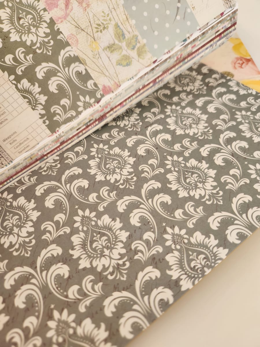 BLOCK DE SCRAPBOOK KIT 30.5X30.5CM 27 HOJAS BIRD4