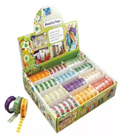 Washitape Summer Spring Diseños 1.5cmx10mtrs1