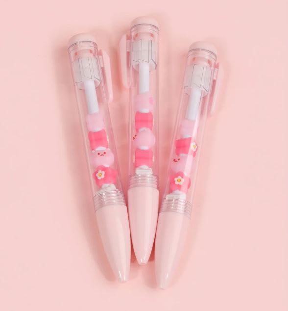 Bolígrafo De Tinta Gel Gel Gato Sakura Kawaii4