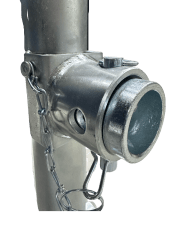 Pata Estabilizadora, Galvanizada. Tubo