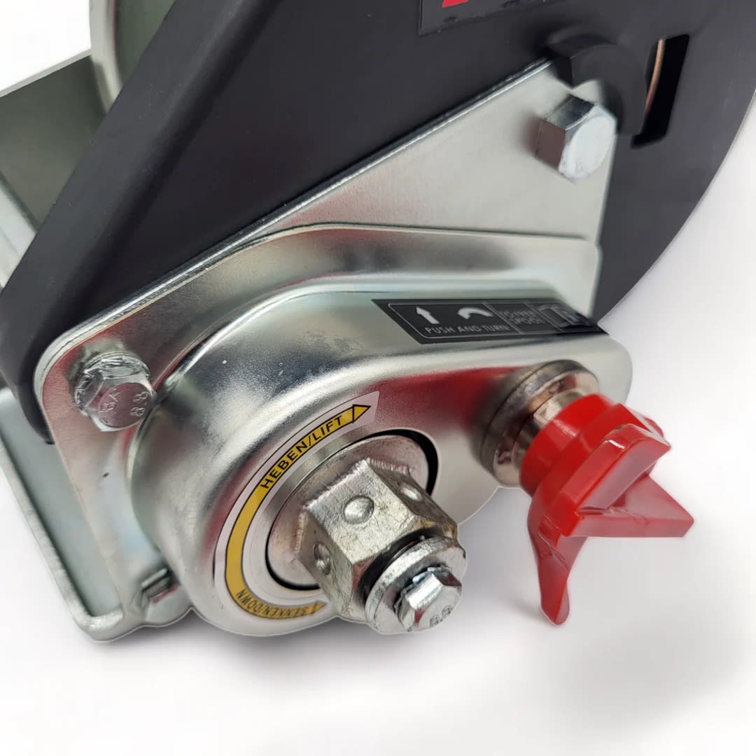 Winche Manual con Freno 450 kg Metalcar Carros de Arrastre y todos