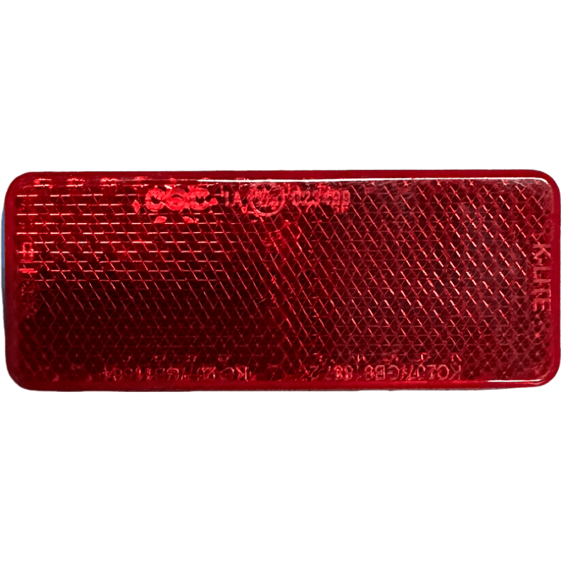 Reflector Rectangular Rojo | Metalcar | Carros de Arrastre y todos sus ...