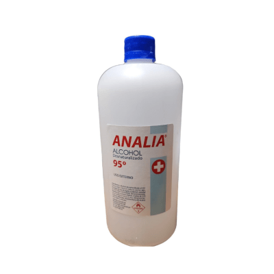 Alcohol Desnaturalizado Analia 95° 1 Litro1