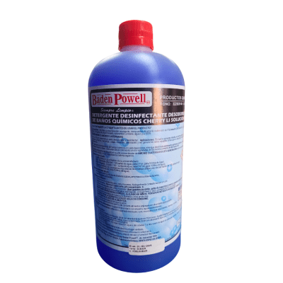 Desinfectante Detergente Desodorizante de Baños Químicos Baden Powell 1 Lt1