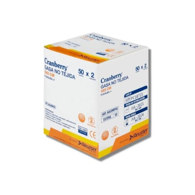 Caja Gasa No Tejida Esteril 5x5 50u1