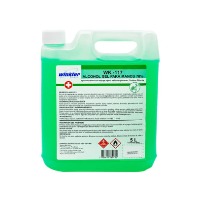 Alcohol Gel Winkler 5 Lt1
