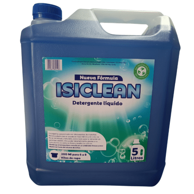 Detergente Líquido Concentrado Isiclean 5 Lt1