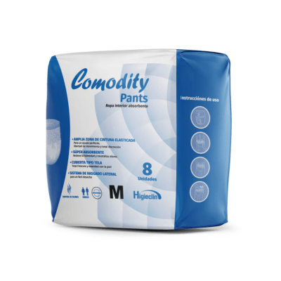Pañal Calzón Comodity Talla M 8u1
