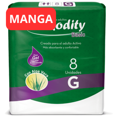 Manga 12 Pañal Comodity Basic G 96u1