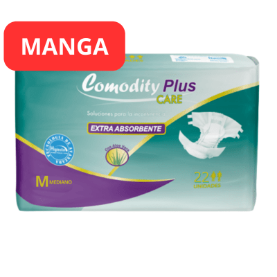 Manga 4 Pañal Adulto Comodity Plus Talla M 88u1
