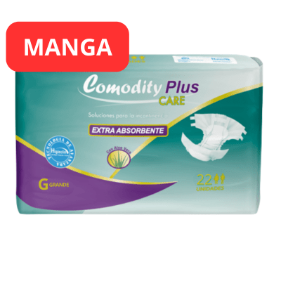 Manga 4 Pañal Adulto Comodity Plus Talla G 88u1