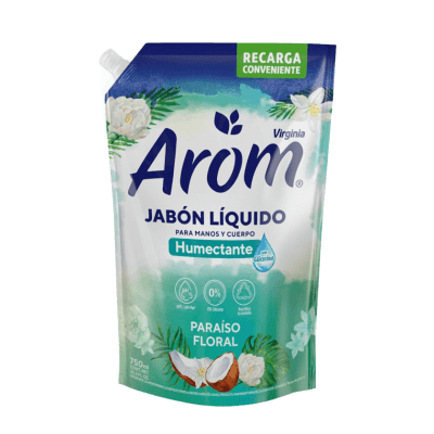 Jabón Liquido Arom Paraiso Floral 750ml1