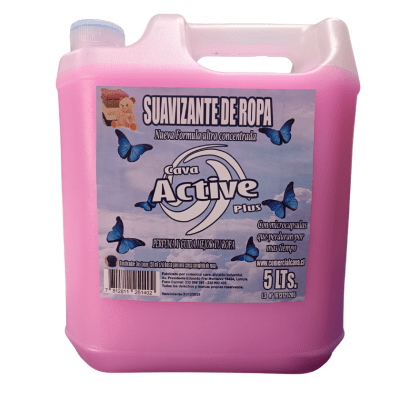 Suavizante Active Rosado 5 Lt1