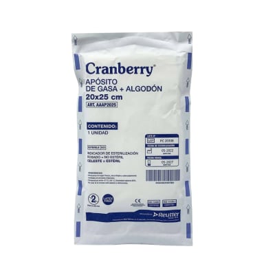 Pack 10 Apositos de Gasa + Algodon 20x251