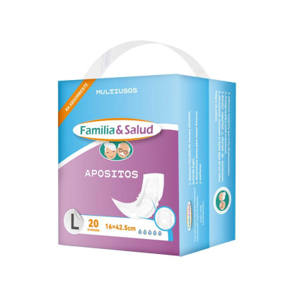 Apósitos Incontinencia Familia y Salud L 20u1