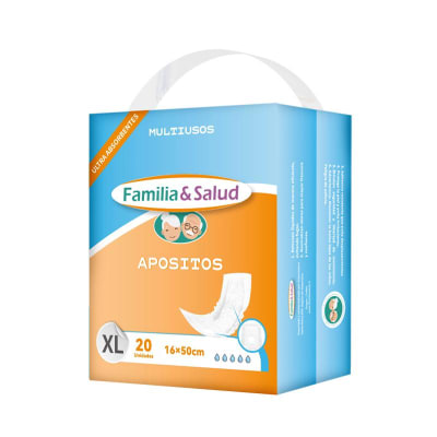 Apósitos Incontinencia Familia y Salud XL 20u1