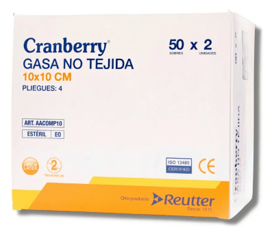 Caja Gasa No Tejida Esteril 10x10 50u1