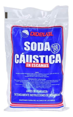 Destapa Cañería Soda Caustica Escamas Dideval 1 Kg1