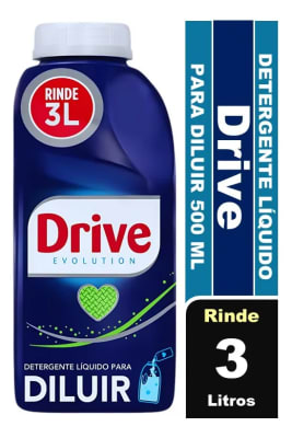 Detergente Líquido DRIVE para Diluir 500 Ml1