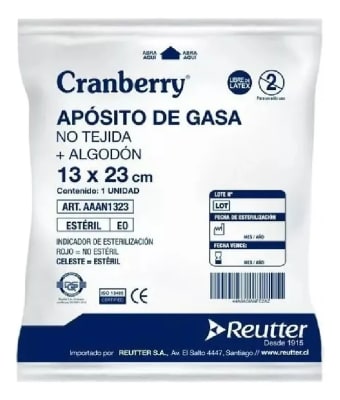 Pack 10 Apositos de Gasa + Algodon 13x231