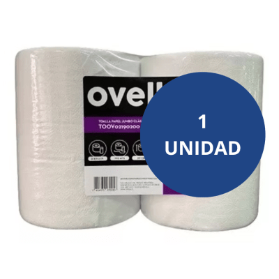 Toalla Industrial Ovella 190 Metros Hoja Simple1