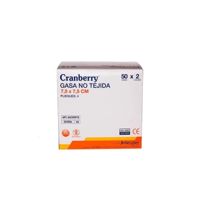 Caja Gasa No Tejida Esteril 7.5x7.5 50u1